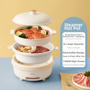 URINGO | Multifunction Non-stick Electric Hot Pot
