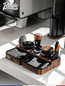 BINCOO | Multi-functional Tamping Base Tamp Mat Distribution Tool Espresso Accessories Set