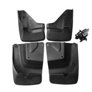 [UEB Mall]4 ชิ้น/เซ็ต Mudflaps สำหรับ Hiace 200 Series 08-18 Splash Guards Mudguards