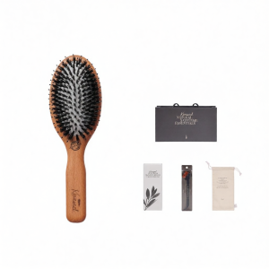 KRRAMEL | Hair Smoothing Volumizing Scalp Massaging Bristle Comb