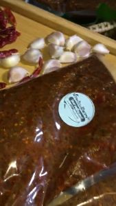 ปลาร้าบองปรุงสุก ร้านน้ำพริกเมืองย่า (ตลาดเมืองคง) ถุงละครึ่งกิโลกรัม