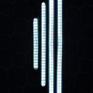 ชุด2ชิ้น ไฟเดย์ไลท์ LED 12V ไฟเลี้ยววิ่ง Daylight (DRL) รถยนต์ หรือรถรุ่นทั่วไป (Huney)