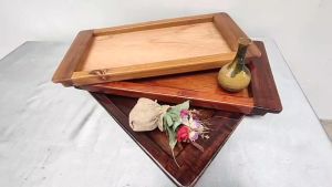 ถาดไม้วางอาหาร ถาดไม้รองจาน ถาดอาหารมินิมอล ถาดไม้ญี่ปุ่น ถาดผืนผ้า ถาดใส่ของ ถาดไม้ใส่เงิน ถาดสี่เหลี่ยม ถาดไม้งานฝีมือ อุปกรณ์เสิร์ฟอาหาร MT DESIGN รุ่น MT053