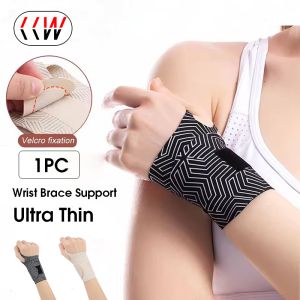 CCW 1PCS Ultra Thin Wrist Brace - Sports Wrist Thumb Compression Wraps for Carpal Tunnel - Adjustable WristBand Straps for Men Women