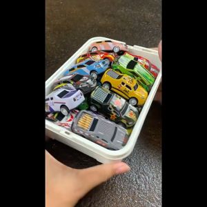 20/30/50PCS Cute Mini Size Car Toys Pull Back Car For Kid Model Car Cartoon Cars Funny Gift