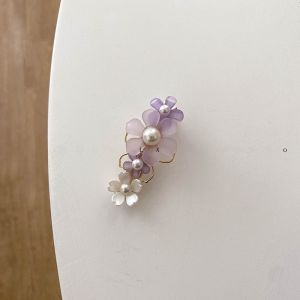 Romantic Pink Series Hair Accessories for Women Spring Summer Fresh out New Fashion Korean Style Functional Headwear Hairpins