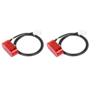 LED Brake Light Electric Scooter Rear Tail Light Lamp For Speedway Rockway Dual Crossover Rear Fender Taillights Repair Parts