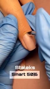 Cuticle Pusher dan Bent Blade Staleks Smart 50 51 Rounded Staleks