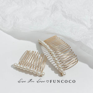 Pearl Hair Combs Adult Girls Popular Bangs Clips Invisible Hairpins Edge Hair Accessories Korean Style Fashion Jewelry