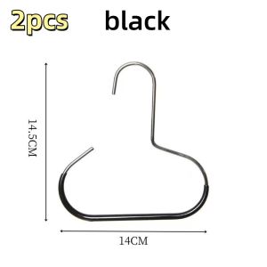 2pcs Multifunctional metal Round Hook Perfect for Hats Ties Belts，Scarves & Bags Strong Load-Bearing Non-Deformable