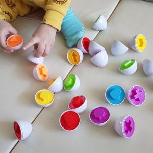 Color and Shape Matching Educational Blocks for 1-2 Years Old Baby