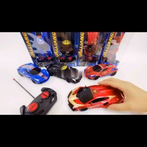 Remote Control Car IRON MAN BATMAN SPIDER-MAN Super Hero Avengers Toys Mainan