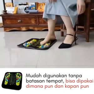 Matras Pijat Akupuntur Terapi Refleksi Kaki Massage Mat Sunvo Alat Pijat Pijak Batu