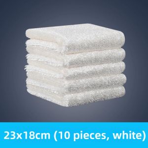 Bamboo Fiber Non-Stick Grease Absorbent Non-Shedding Thickened Cleaning Cloth 10 pieces
