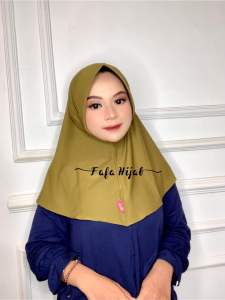 Hijab Aulia M Jersey Premium Jilbab Olahraga Jilbab Sport Bergo Instan