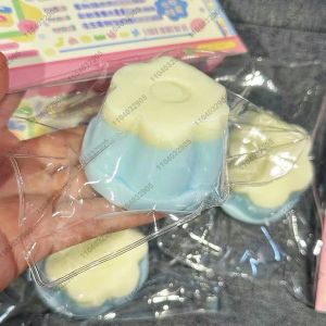 Strawberry Caramel Jelly Taba Squishy Soft Silicone Pudding Slow Rebound Squeeze Toy Hand Relaxation Venting Artifact