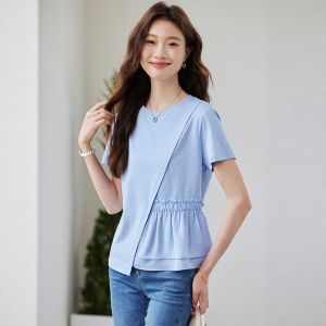 puella | Irregular Youthful Loose Design Sense T-Shirt