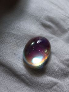 Batu akik kalimaya pelangi ukuran kantoran