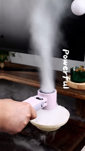 Jamay Kipas Angin Portable  Mini Genggam Dilipat Kipas Kencang Strong Wind 199 Gear Wind Speed Kipas Angin Turbo Fan Digital Display LED  Handheld Fan F5 Pro