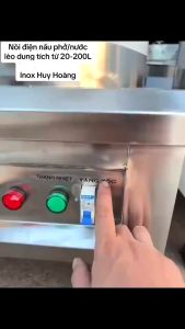 Nồi điện inox nấu phở nồi hầm xương nồi điện công nghiệp nồi nấu nước lèo nồi điện nấu bún bò...