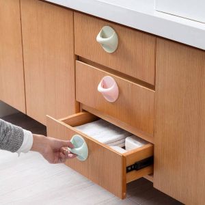 Tay Cầm Nắm Cửa Ngăn Kéo - Tay Lùa Kéo Gắn Cửa Kính Cửa Tủ Lạnh KIỂU TRÒN