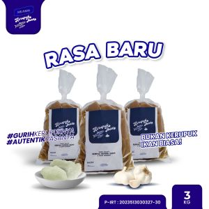 Krupuk mentah Ikan Mr Atjipto (3 Kg) snack Kerupuk perlu di Goreng Khas Probolinggo