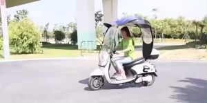 TOSEEK Protective Gear Electric Car Canopy Motorcycle Awning Electric Car Scooter Cover Rain