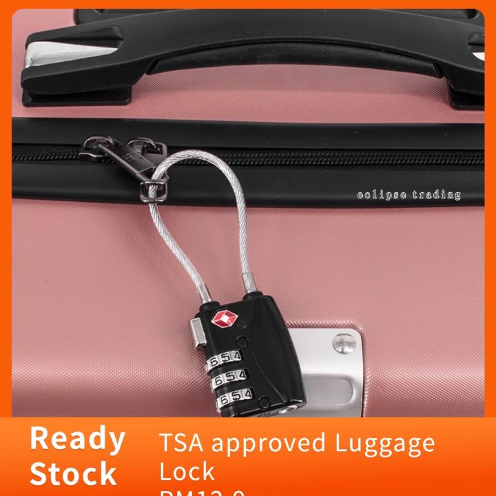 Luggage Travel Lock Digital Combination Travel Luggage Zinc Alloy Lock