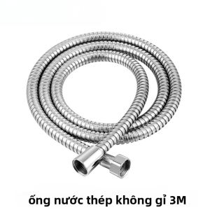 Vòi Sen Bằng Thép Không Gỉ 304 2M-5M Vòi Linh Hoạt Chất Lượng Cao Vòi Phòng Tắm Bằng Silicon Dày 3 Mét Ống Nước