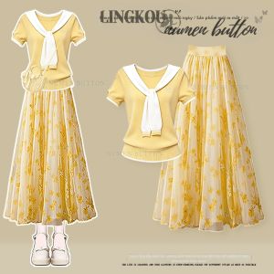 NUMEN BUTTON | Bộ Đồ Mỏng Hợp Mùa Hè