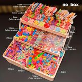 555 pieces/set colorful butterfly hair clips for girls stylish and sweet hairstyles hair accessories.