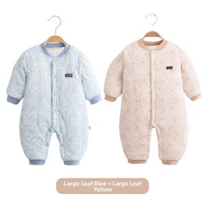 JoynCleon | Warm Thermal Cotton Newborn Baby Jumpsuit