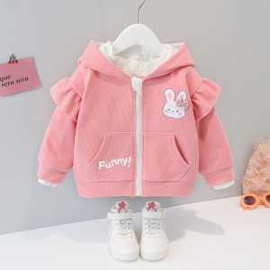 Jaket Bayi IMPORT/ Hoodie Bayi Bunny LYME/ Jaket Anak Motif Kelinci