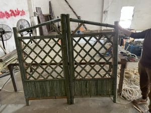 Bamboo Fence Fence Fence Outdoor Fence Bamboo Garden Fence Courtyard Decoration Beautiful Country Outdoor Anti-Corrosion Bamboo