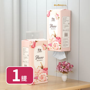 Affordable Hanging Bottom Pull Home Use Toilet Paper Napkin Hand Towel Whole Box Tissue Paper Towel Blue Cat Brand