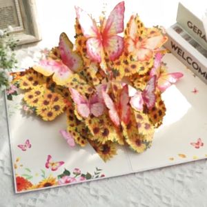 Pop-Up Birthday Card & 3D Flower Butterfly Greeting Card: A Multi-Occasion Gift