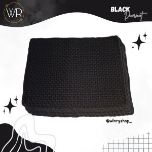 BLACK STRING DOORMAT | SMALL | BASAHAN | Winry Shop