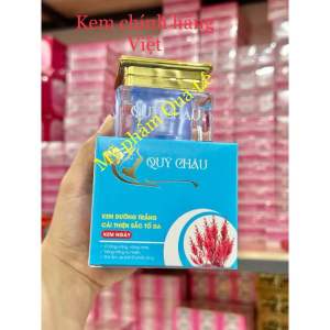 (kem chuẩn) kem Quý châu dưỡng trắng da cải thiện sắc tố da hủ 15gram