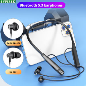 Bluetooth Earphone Y10 Wireless Earphones Super Bass Sport Headphone Digital Display Neckband Bluetooth 5.3 Headset 50H to 100H Long Battery Life Headphones Gameing Earbuds for Android Phone