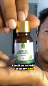 Amorist Rosemary 30 ml 100% Alami - Minyak Rambut | Haircare Rambut Bulu Mata Alis Janggut Free spoolie