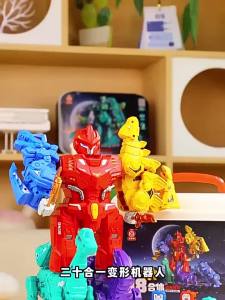 Đồ Chơi Xe Khổng Lồ Dinosaur Chuyển Hình Có Từ Tính