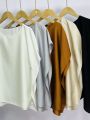 XMO | Mulberry Silk Batwing Sleeves T-shirt. 