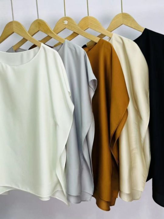 XMO%20%7C%20Mulberry%20Silk%20Batwing%20Sleeves%20T-shirt%20-%20Image%202