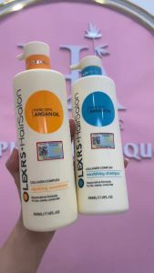 Bộ Dầu Gội Xả Olexrs Argan Oil Collagen Hair Salon Olex