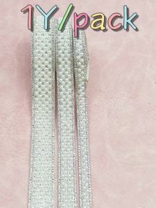 (1 Yard/Bag) Pearl Diamond Lace Self-Adhesive Diamond DIY Wedding Decoration Handmade Materials Valentines Day Gift Decoration