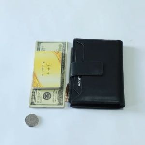 สไตล์ใหม่ เวอร์ชั่นเกาหลี สุภาพสตรี กระเป๋าสตางค์ หลายพับ PU ระดับพรีเมี่ยม คลิปเงิน