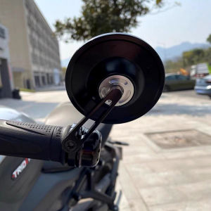 กระจกด้านข้างบาร์ปลายกระจกมองหลังรถจักรยานยนต์ CNC สำหรับ Ducati Scrambler อุปกรณ์เสริม Streetfighter Kawasaki Versys