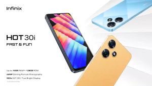 Infinix Hot 30i สมาร์ทโฟน มือถือ โทรศัพท์มือถือ อินฟินิก RAM 8GB ROM 128GB หน้าจอ 90Hz ชาร์จเร็ว 18W พร้อมแบตเตอรี่ 5000mAh