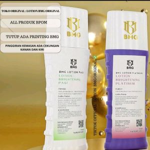 ORIGINAL BMG PAKET LOTION PLATINUM UNGU DAN DAY BPOM