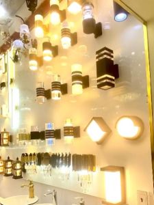 (RẺ VÔ ĐỐI) Đèn hắt gắn tường 6 tia 8 tia chống nước hợp kim nhôm hắt 2 đầu - Bảo hành 12 tháng